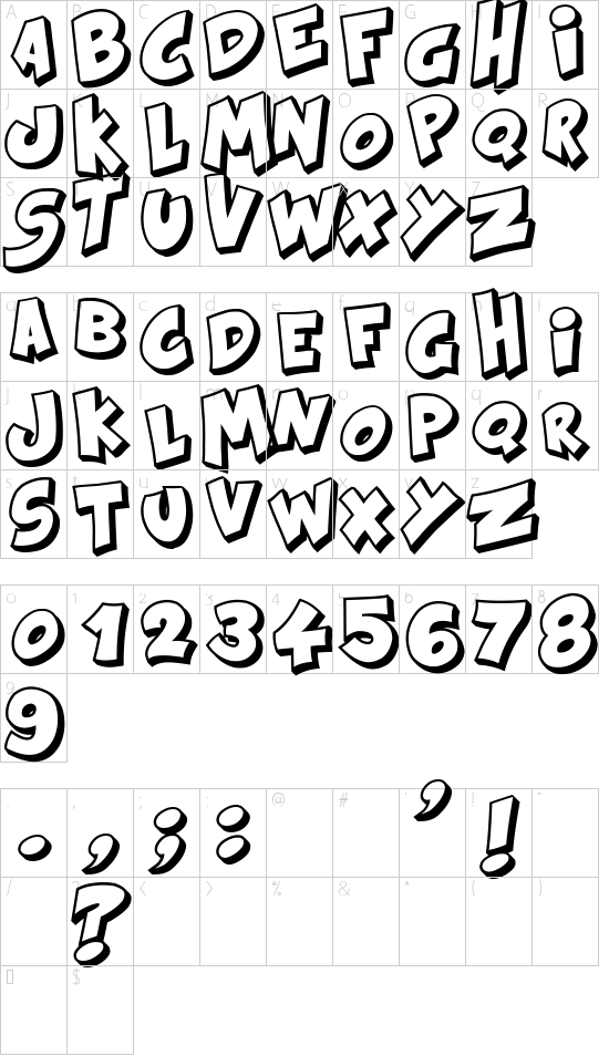 character map
