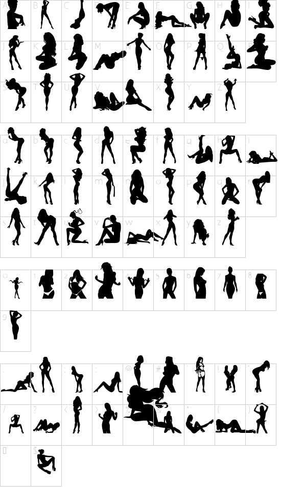 character map
