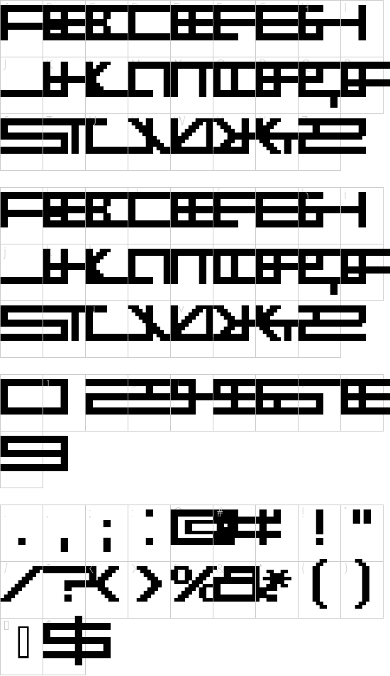 character map