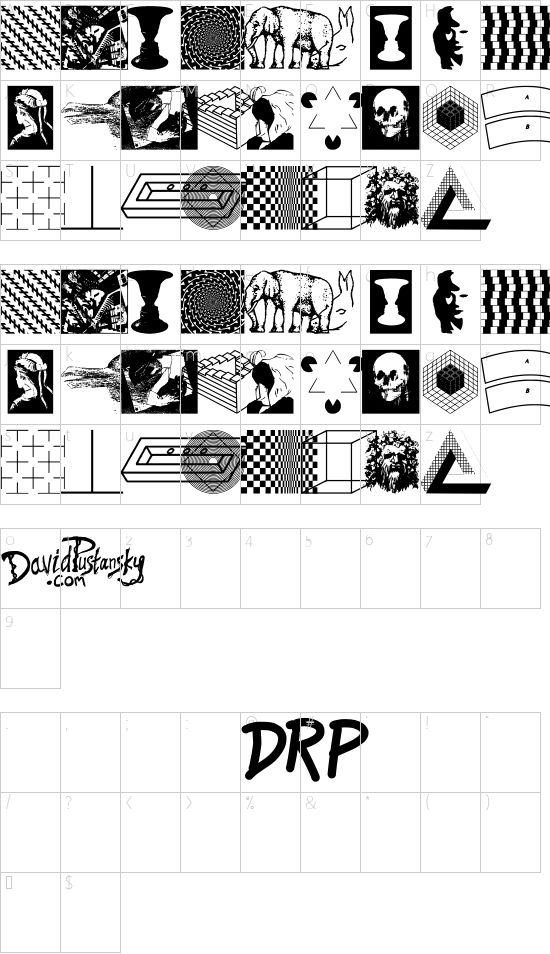 character map