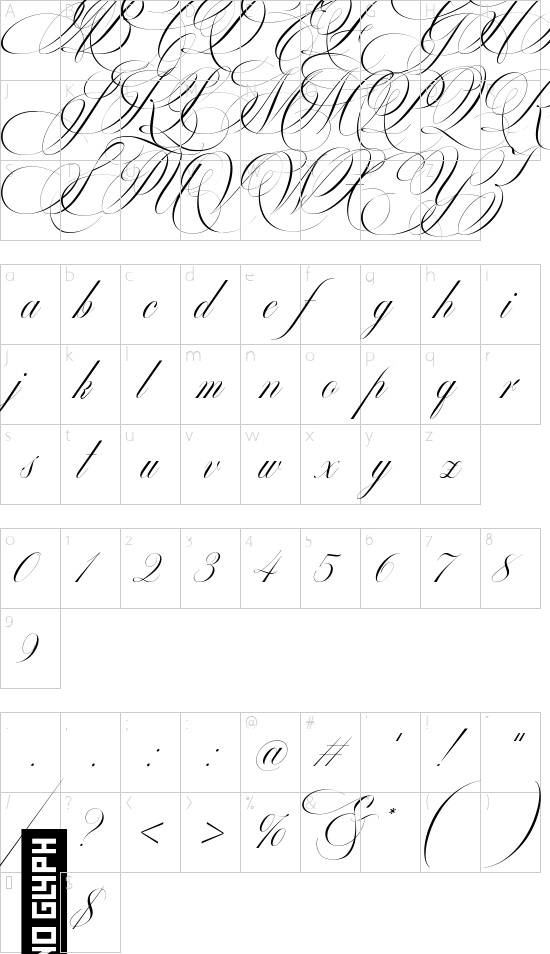 character map