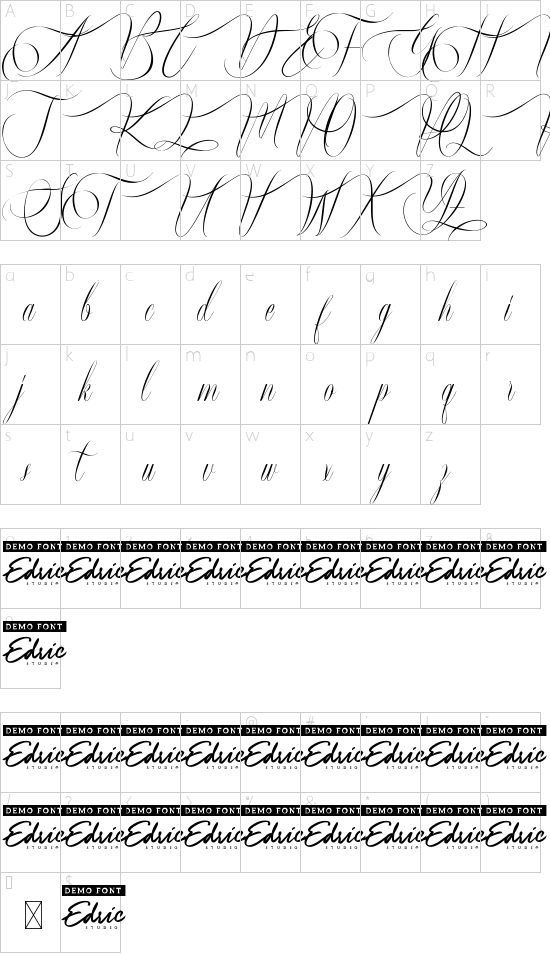 character map