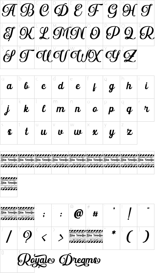 character map